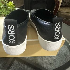 Michael Kors Black and White Sneakers